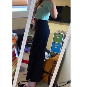 Mexicali Blues black flowy pants